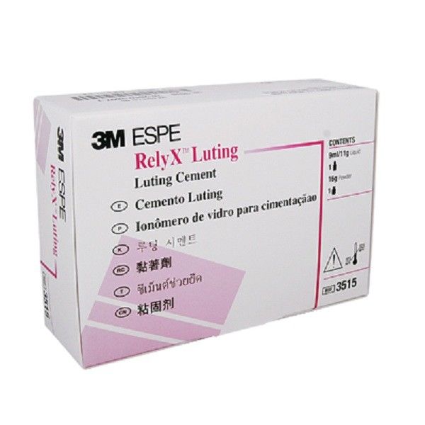 3M ESPE 3515 RelyX Hybrid Glass Ionomer Luting Cement Fast Set Kit Powder Liquid EXP Jun 2026 3M ESPE 3515 RelyX Hybrid Glass Ionomer Luting Cement Fast Set Kit Powder Liquid EXP Jun 2026